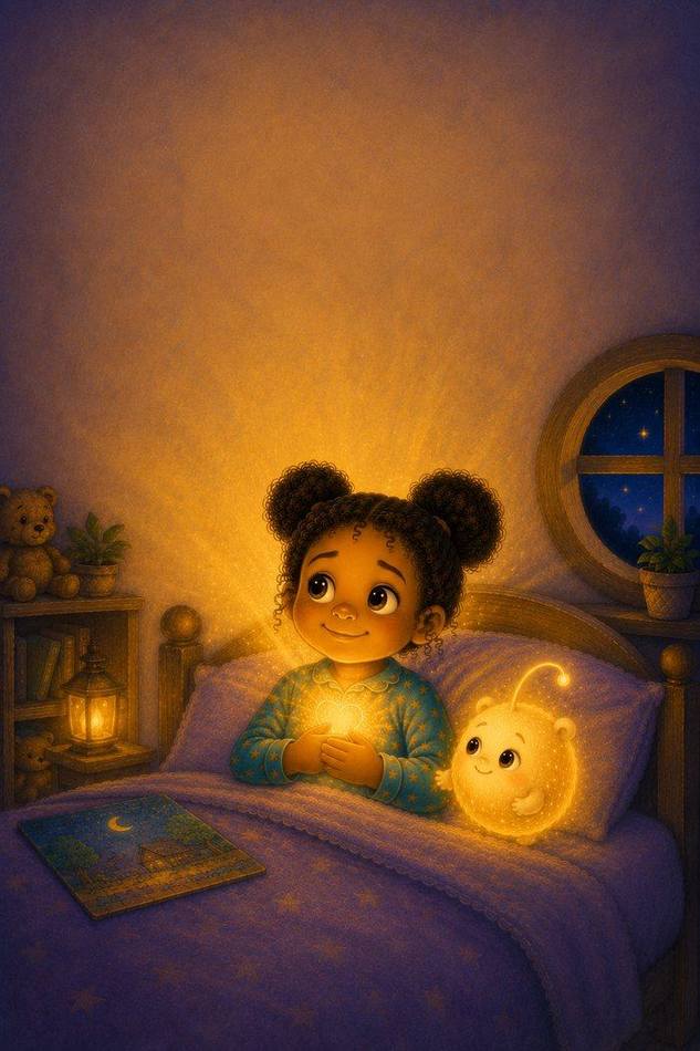 The Proud-of-Me Glow — a Lumo Bedtime Book cover