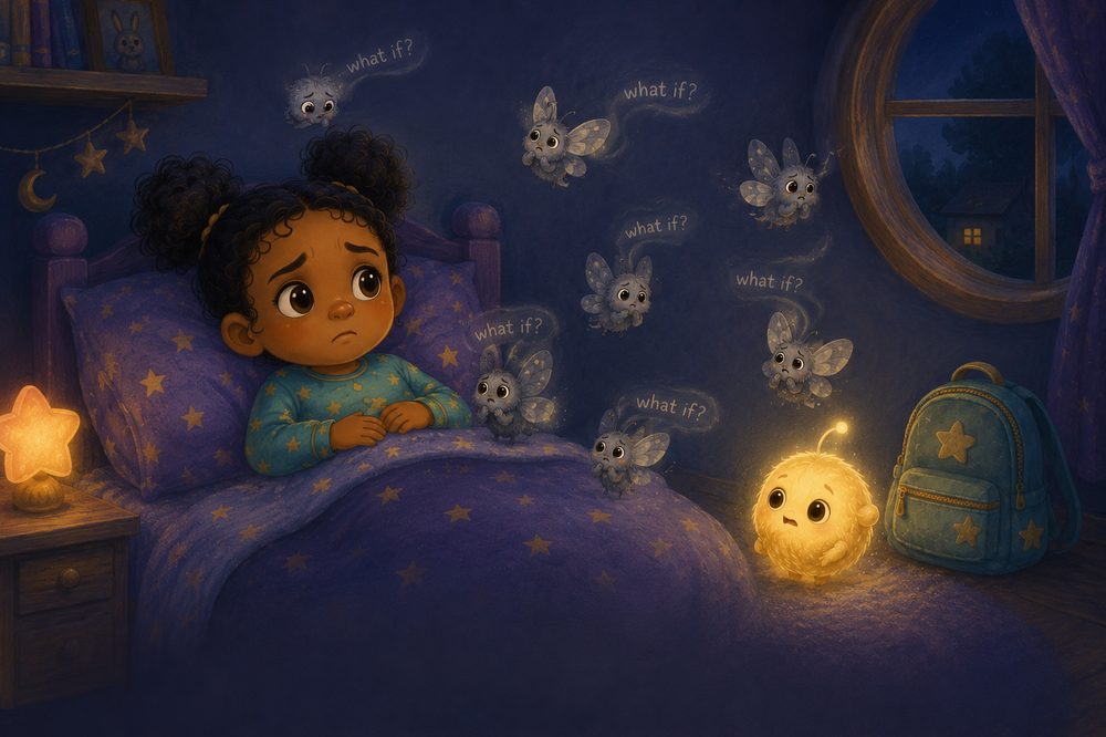 Interior spread from The First-Day Flutters