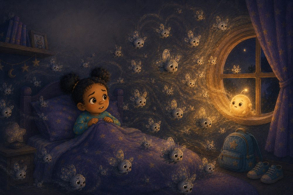 Interior spread from The First-Day Flutters