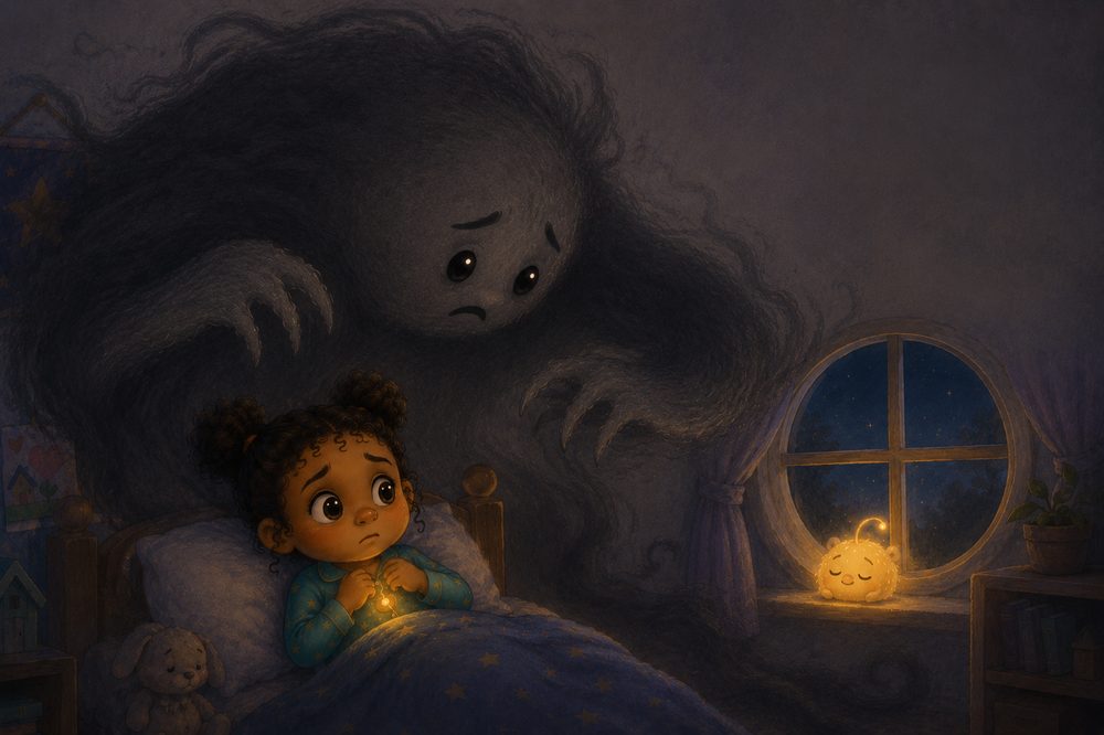 Interior spread from The Brave-Enough Spark