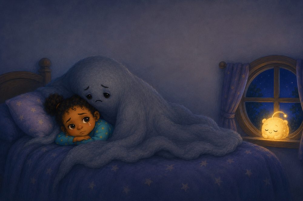 Interior spread from The Heavy-Blanket Blues