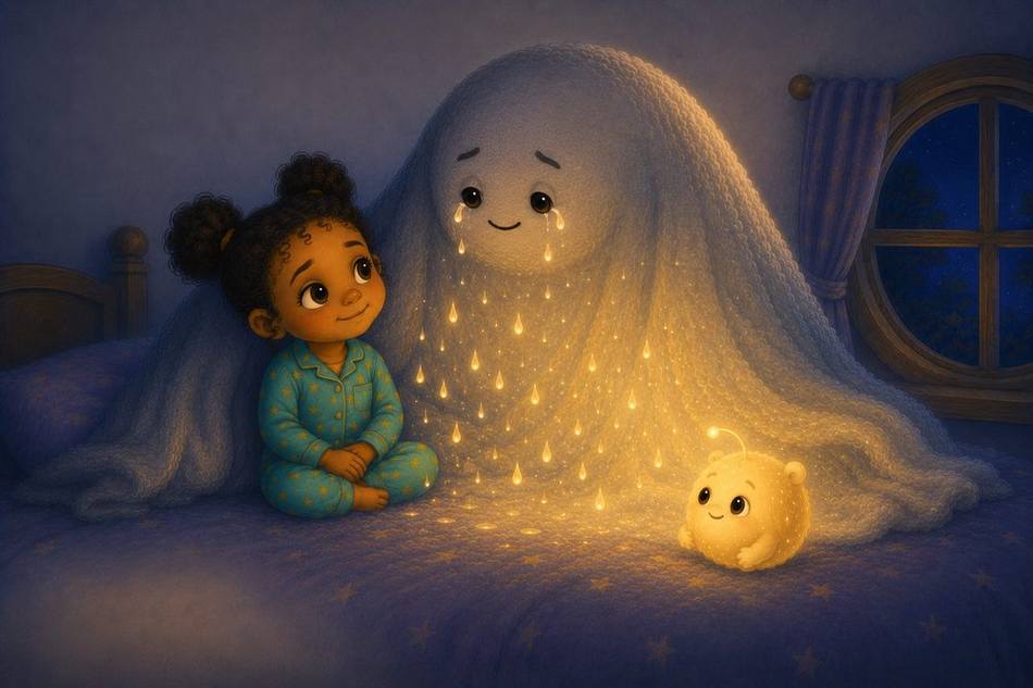 Interior spread from The Heavy-Blanket Blues
