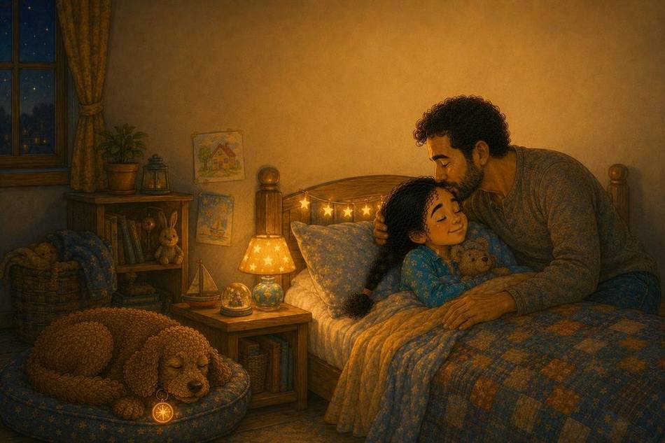 A warm homecoming hug at golden hour from The Homecoming Day
